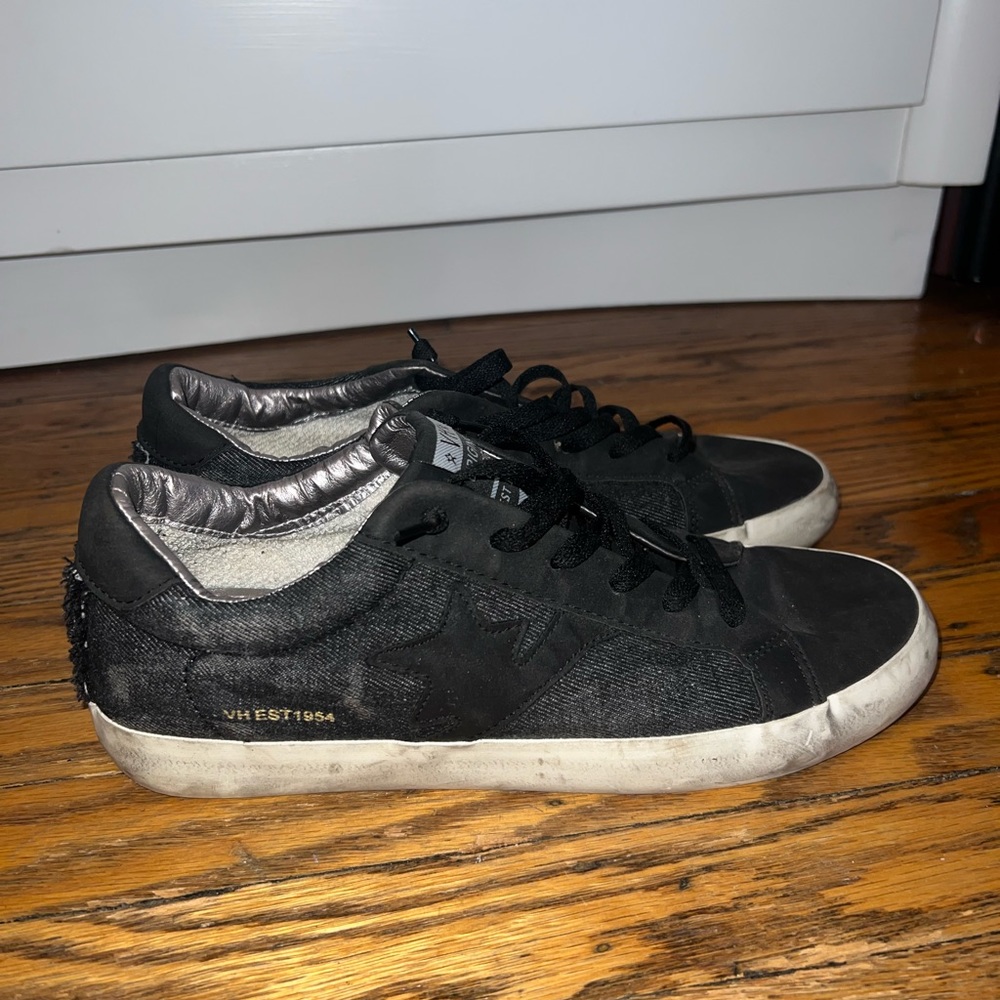 Vintage Havana Sneakers Black Star Size 9